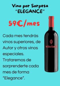 Vino por Sorpresa Elegance de Wineluck