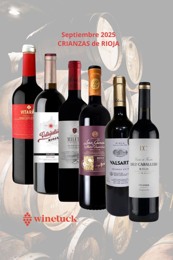 Caja de vinos del mes Septiembre 2025 Wineluck Venta Online