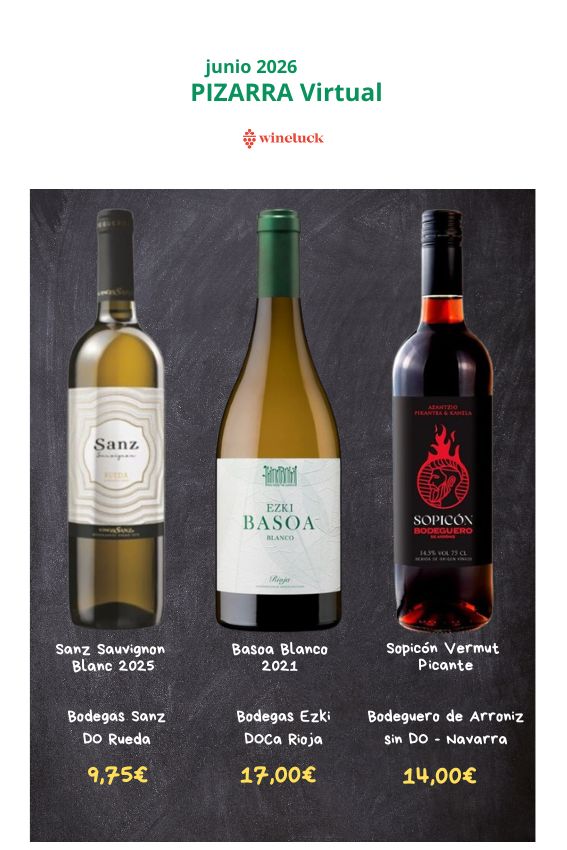 Pizarra Virtual Mensual Wineluck Venta Online