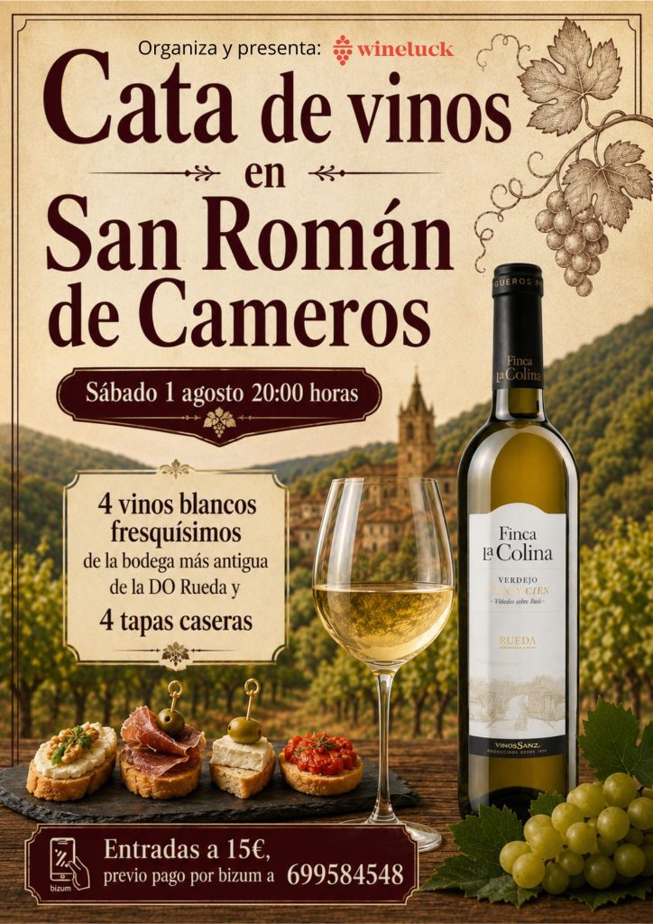 Cata de Vinos San Roman de Cameros 1-8-26 Wineluck
